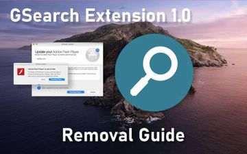 Remove GSearch virus (GSearch Extension 1.0) from Mac