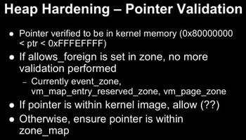 Heap Hardening - Pointer Validation