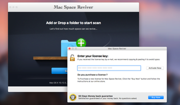 Mac Space Reviver virus tries to dupe users into upgrading to licensed version