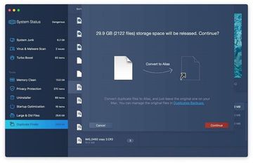 Locating duplicate files with MacBooster 8