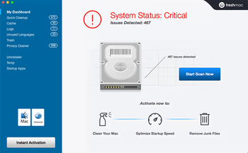 Current system status alert