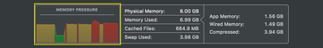 Activity Monitor Memory tab