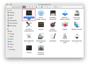 Selecteer de Activiteitenweergave Selecteer de Activiteitenweergave