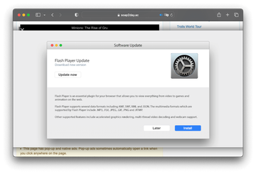 Fake Flash Player update pushed via Soap2Day Fake Flash Player update pushed via Soap2Day