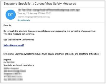 Another variant of ‘Safety measures’ scam