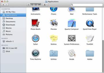 Access the Applications folder on your Mac Access the Applications folder on your Mac