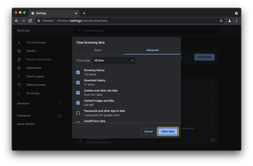 Clear browsing data in Chrome – complete the procedure Clear browsing data in Chrome – complete the procedure