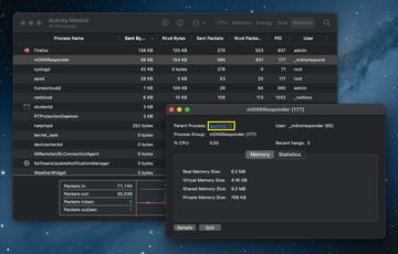 mDNSResponder - component of the launchd umbrella process