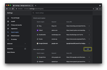 Click the ‘Add’ button Click the ‘Add’ button