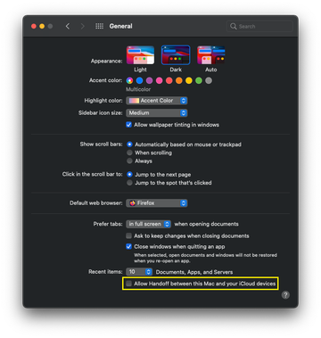 disable continuity camera and handoff disable continuity camera and handoff