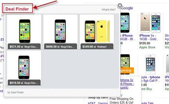 Deal Finder ads