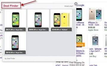 Deal Finder ads