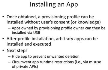 Installing an App