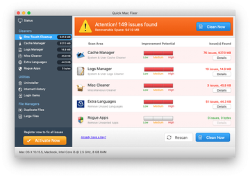 QuickMacFixer untrustworthy scan results