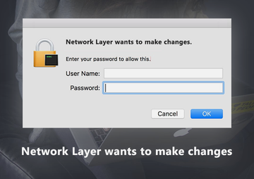 "Network Layer wants to make changes" Mac virus removal