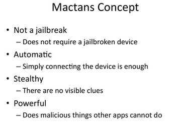 Mactans Concept