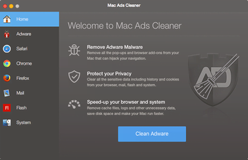 Mac Ads Cleaner GUI