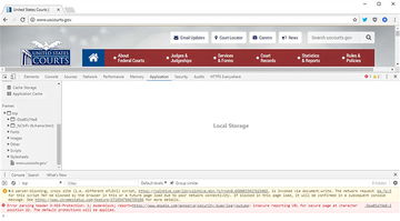 Uscourts.gov injected with Coinhive script to mine Monero Uscourts.gov injected with Coinhive script to mine Monero