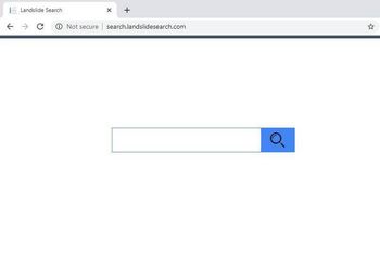 Landslide Search page takes over search defaults in web browser on Mac