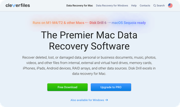 Download and install Disk Drill from CleverFiles