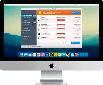 The look and feel of Smart Mac Booster scareware