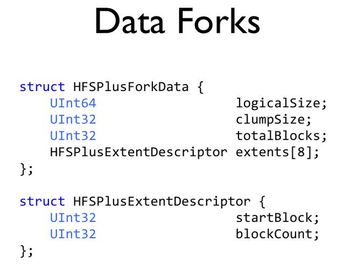 Data Forks