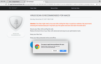 Navegador secuestrado por malware en MacBook Pro