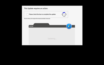 This Update requires an action’ popup alert in Safari This Update requires an action’ popup alert in Safari