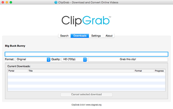 ClipGrab downloads and converts online videos but might engage in foul play on Mac