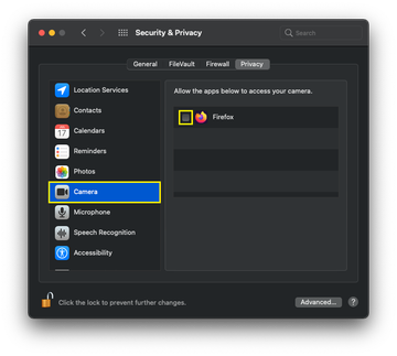 reset camera reset camera