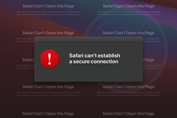 How to fix “Safari can’t establish a secure connection” error on Mac