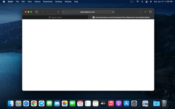 Starting point of a browser redirect caused by Search Baron virus Mac Starting point of a browser redirect caused by Search Baron virus Mac