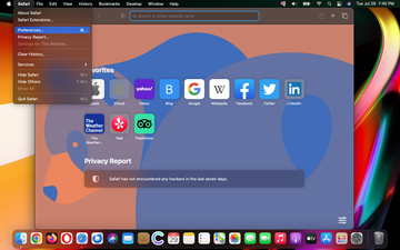 Open Safari’s Preferences