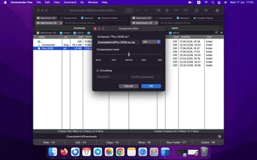 Commander One archive handling with ZIP and extended format support Commander One archive handling with ZIP and extended format support