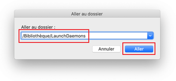 Aller à /Bibliothéque/LaunchDaemons
