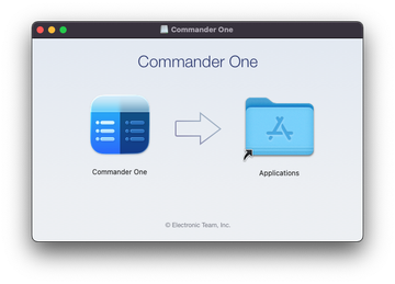 Commander One installation process on macOS Commander One installation process on macOS