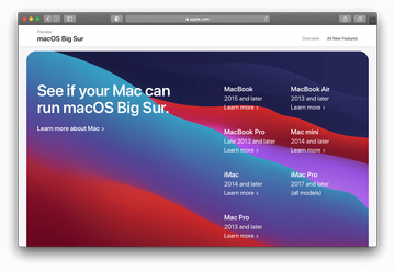 List of Macs compatible with macOS Big Sur List of Macs compatible with macOS Big Sur