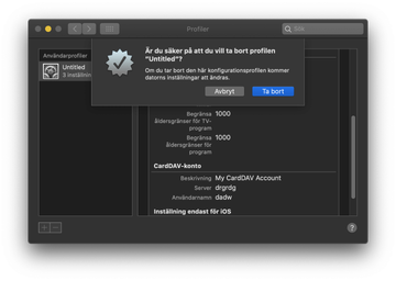 Ta bort skadlig konfigurationsfil från Mac Ta bort skadlig konfigurationsfil från Mac