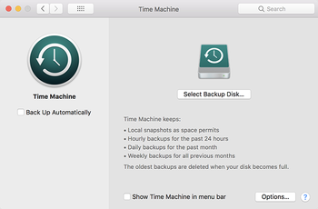 Mac ‘Time Machine’ app