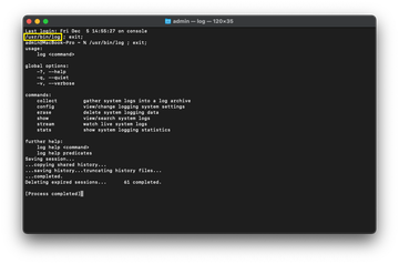 log command-line tool