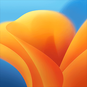 macOS 13 Ventura wallpaper in light mode