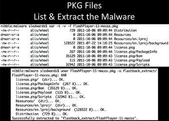 List and Extract the Malware 1