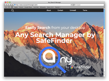 AnySearchManager homepage