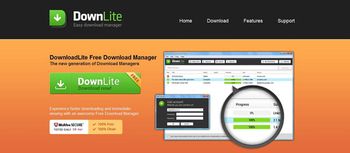 Snapshot of DownLite official page