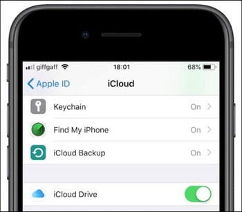 Enable iCloud