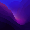 macOS 12 Monterey wallpaper – dark mode