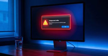 “Unapproved caller. SecurityAgent may only be invoked by Apple software” alert on Mac