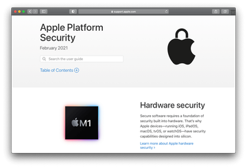 Apple Platform Security 2021 update