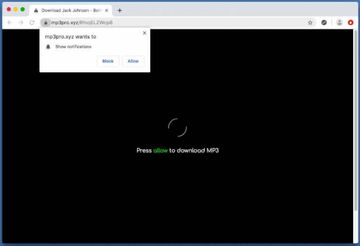 Mp3pro.xyz popup Mac virus removal for Safari, Chrome, Firefox