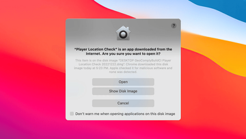 Player Location Check app may display numerous bothersome popups on Mac